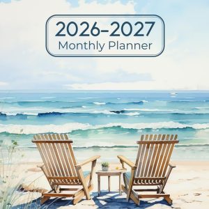 2026-2027 Monthly Planner: 2 Year From January 2026 To December 2027 With Inspirational Quotes