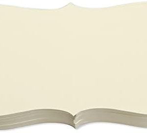 PPAPPAPPIYO 3.5x2 color index cards (100) Paper - Blank (ivory)