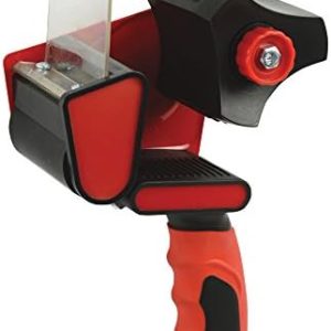 Sparco 3" Packaging Tape Dispenser, 1/EA (SPR68535), Red and Black